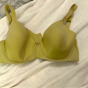 Aerie Real Free Lightly Lined Bra Yellow/green Size 42B
